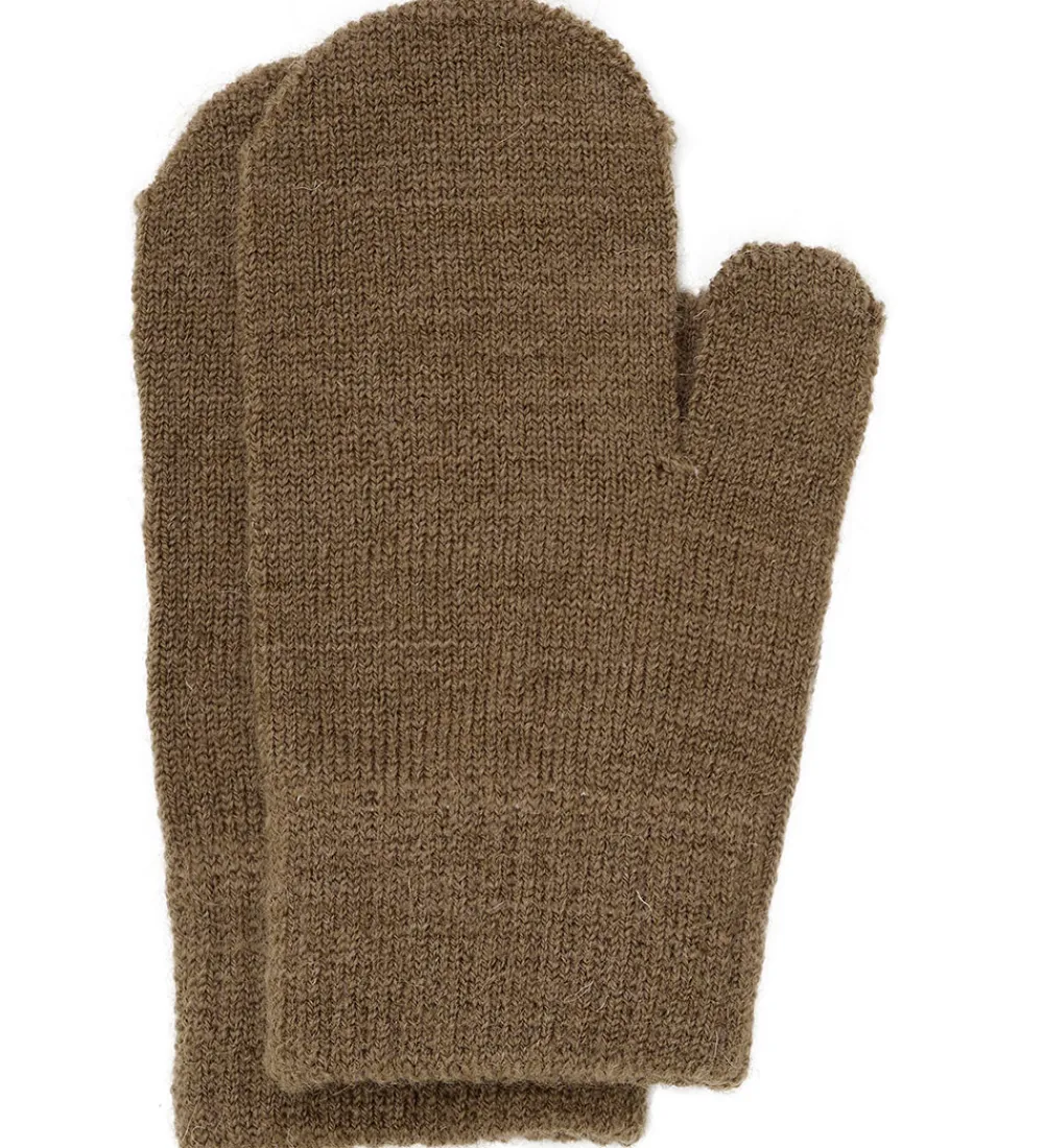 Børn Minymo Handsker Og Luffer|Minyno Luffer - 3-pak - Uld - Caribou