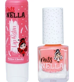 Miss Nella Neglelak|Læbepomade og Neglelak - Duo nr. 5