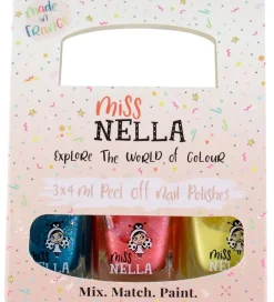 Miss Nella Neglelak|Neglelak - 3-pak - Klare Farver