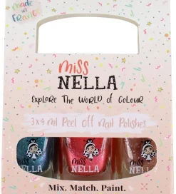 Miss Nella Neglelak|Neglelak - 3-pak - Glade Farver