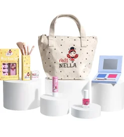 Miss Nella Sminke>Sminketaske m. Indhold - Happy Birthday to Me Blue