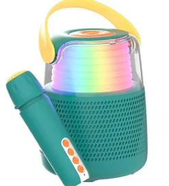 Mobility on Board Musikinstrumenter|Højtalere>Højtaler m. Mikrofon - Karaoke - Blå