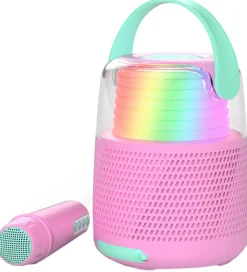 Mobility on Board Højtalere>Højtaler m. Mikrofon - Karaoke - Rose