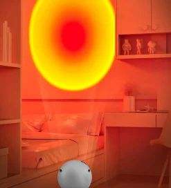 Mobility on Board Fritstående Lamper|Lamper>Projektor - Astrolight - Orange Solnedgang