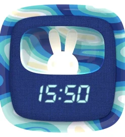 Mobility on Board Ure>Vækkeur m. Lys - Billy Clock - Blue Wave