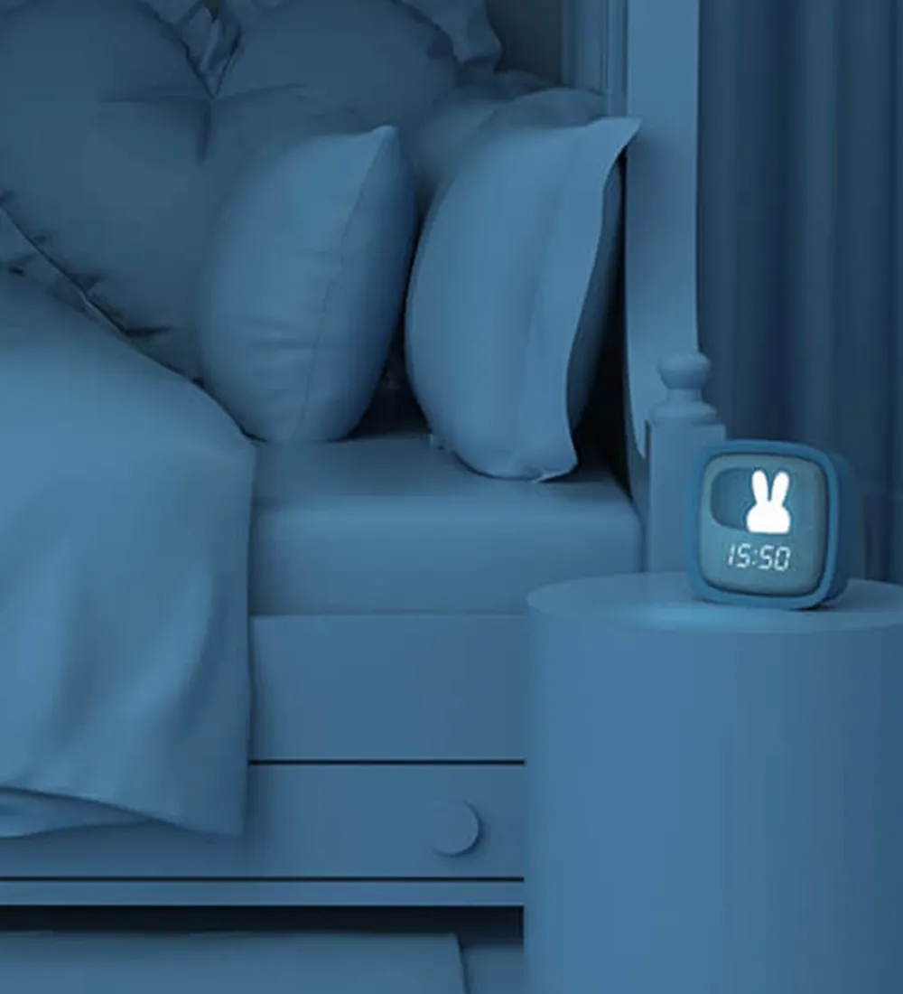 Mobility on Board Ure>Vækkeur m. Natlys - Billy - Dark Blue