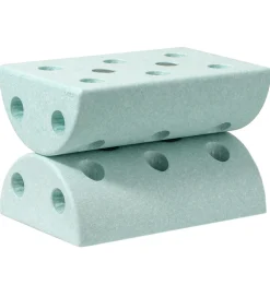 MODU Motorisk Legetøj|Stole|Børneskammel - 4 Dele - Ocean Mint/Forest Green