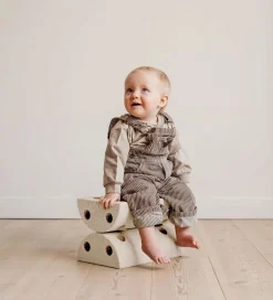 MODU Møbler|Skamler>Børneskammel - 4 Dele - Sand Grey/Honey Yellow