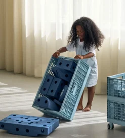 MODU Foldekasser|Bokse Og Kasser>Foldekasse - 60x40x22 cm - Sky Blue