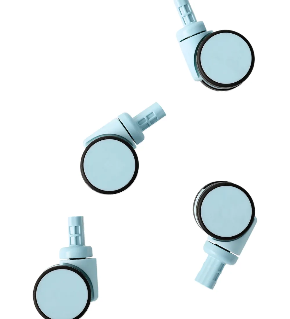 MODU Foldekasser|Opbevaring>Hjul til Foldekasse - 4 stk - Sky Blue