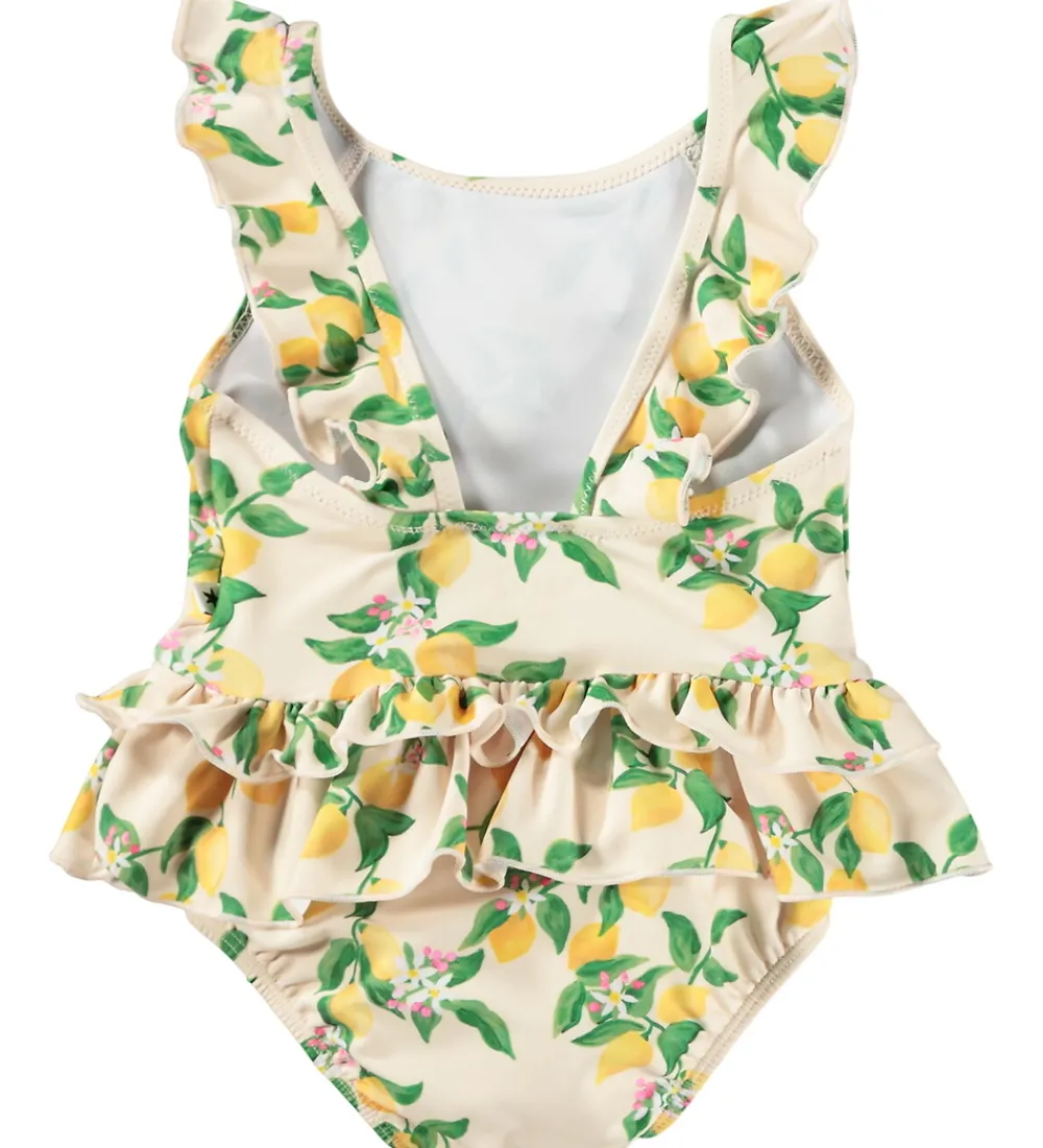 Børn Molo Badetøj>Badedragt - UV50+ - Nalani - Mini Citrus