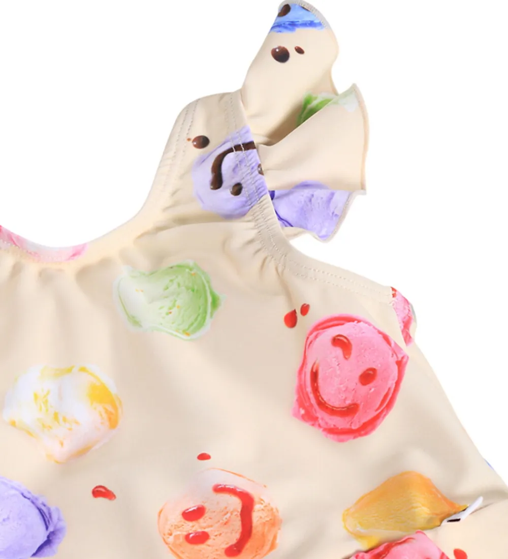 Børn Molo Badetøj|Badedragt - UV50+ - Nandini - Smile Scoops