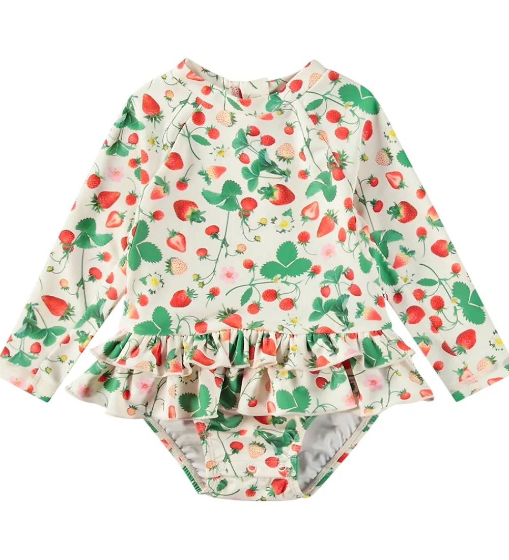 Børn Molo Badetøj|Badedragt - UV50+ - Narice - Strawberry Field