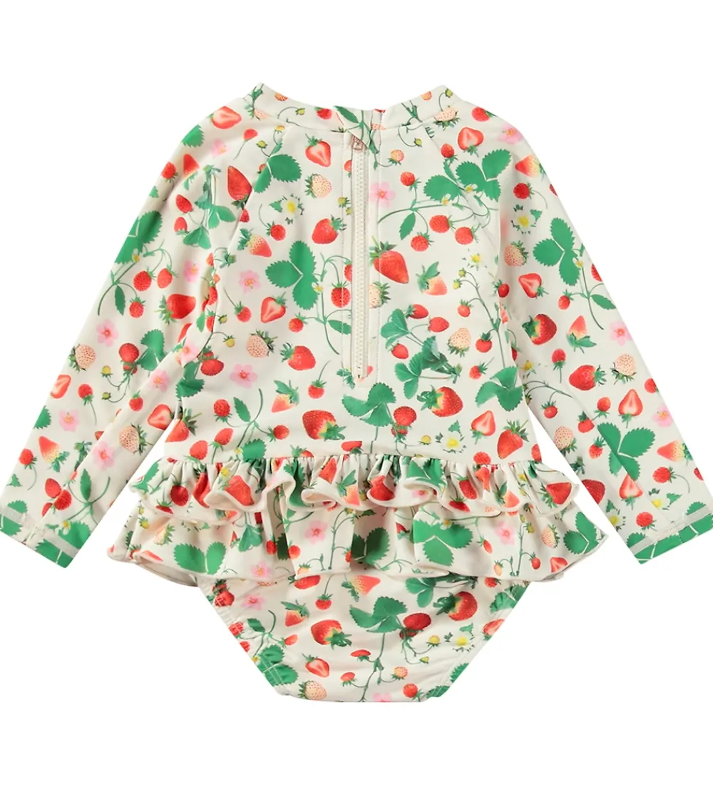 Børn Molo Badetøj|Badedragt - UV50+ - Narice - Strawberry Field