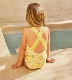 Børn Molo Badetøj|Badedragt - UV50+ - Neve - Lemon Banana