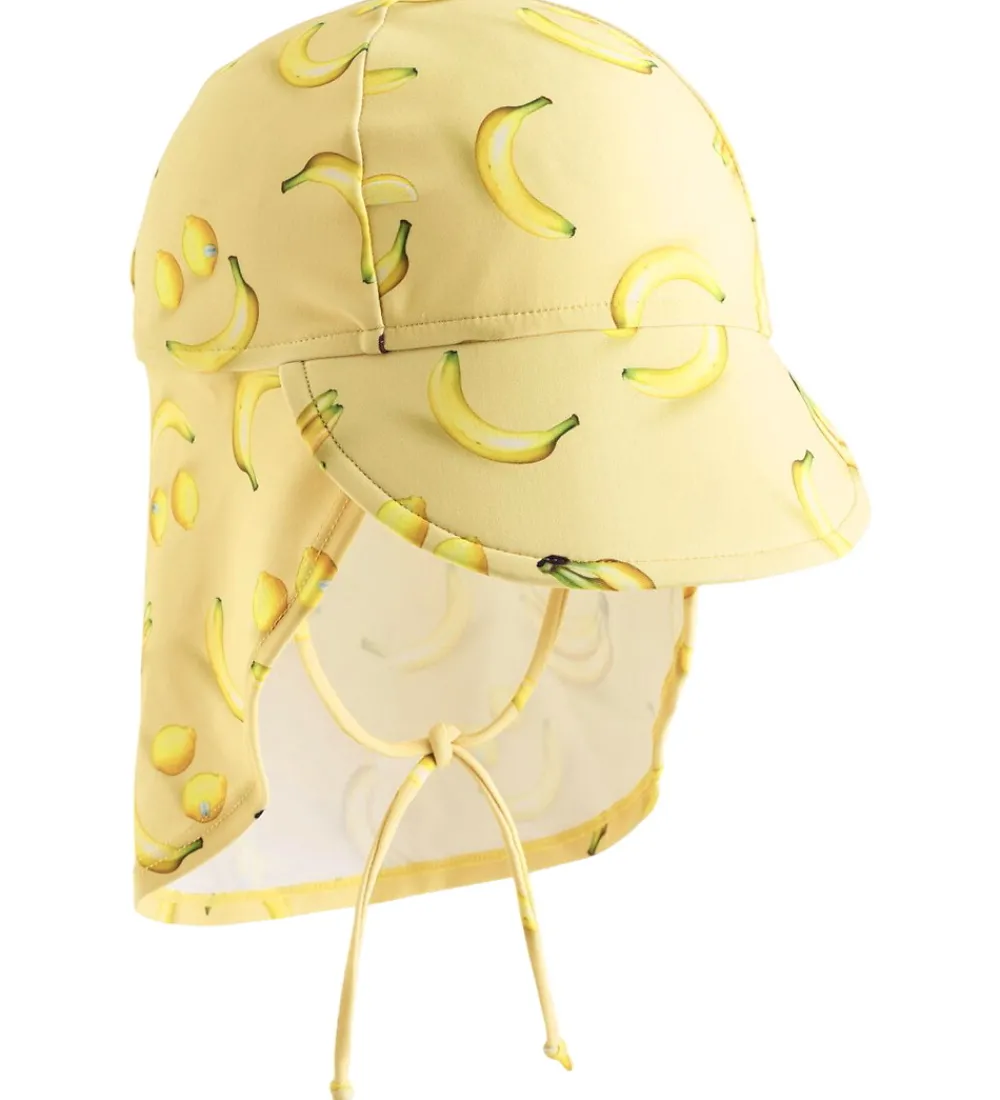 Børn Molo Badetøj|Badehat - UV50+ - Nando - Lemon Banana