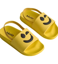 Molo Badesandaler|Badesandaler m. Elastikbånd - Zhappy - Warm Yellow