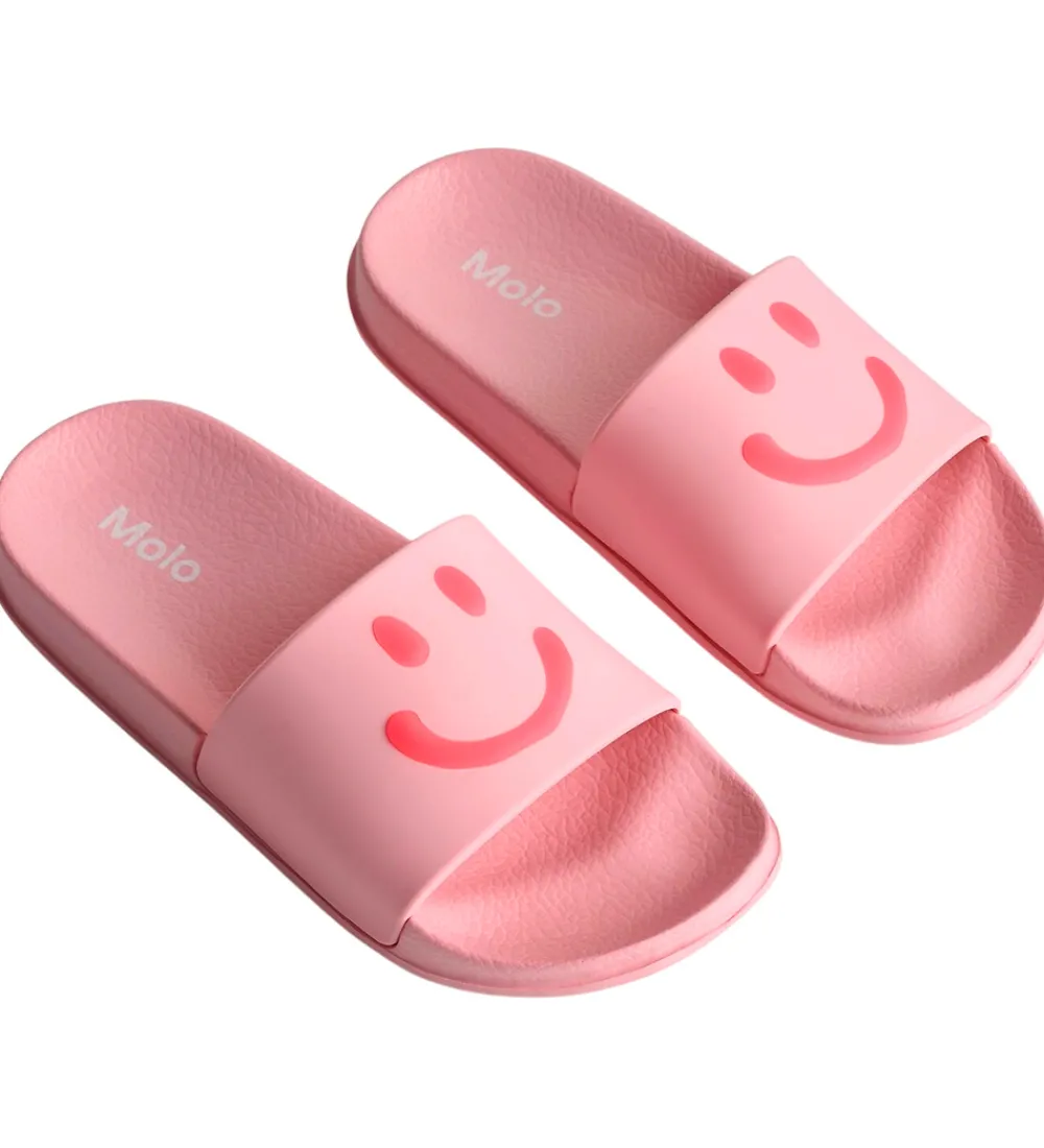 Molo Badesandaler|Badesandaler m. Elastikbånd - Zhappy - Bubble Pink