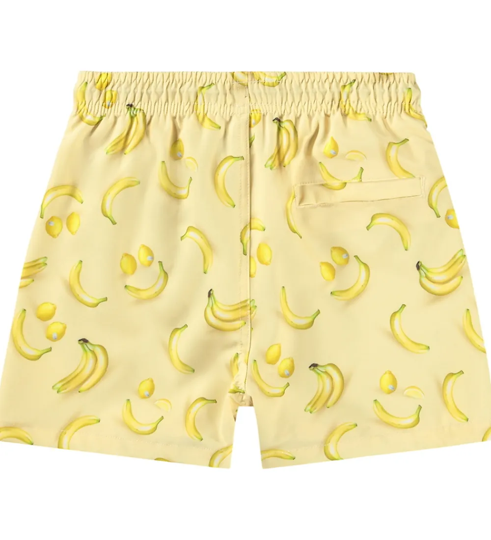 Børn Molo Badetøj>Badeshorts - UV50+ - Niko - Lemon Banana