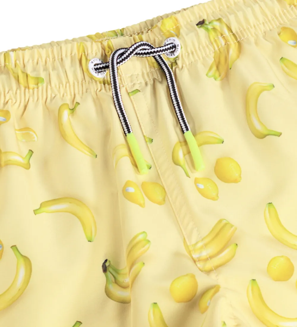 Børn Molo Badetøj>Badeshorts - UV50+ - Niko - Lemon Banana