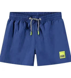 Børn Molo Badetøj|Badeshorts - UV50+ - Niko Solid - Mazarine Blue