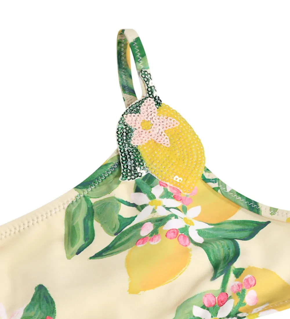 Børn Molo Badetøj|Bikini - UV50+ - Naja - Citrus