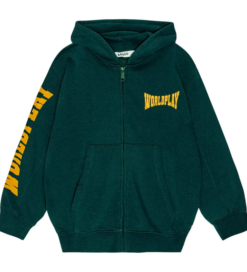 Børn Molo Cardigans>Cardigan - Mazz - Ponderosa Pine