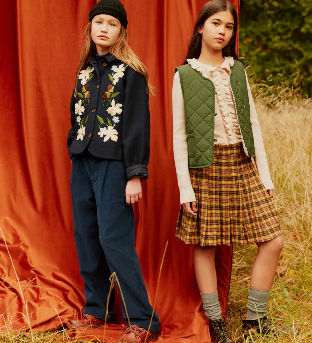 Børn Molo Striktrøjer>Cardigan - Strik - Uld/Bomuld - Gamora - Buttercream