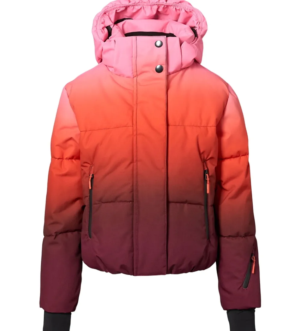 Børn Molo Overgangsjakker|Dunjakker Og Dynejakker|Dynejakke - Hansine Pro - Fiery Red