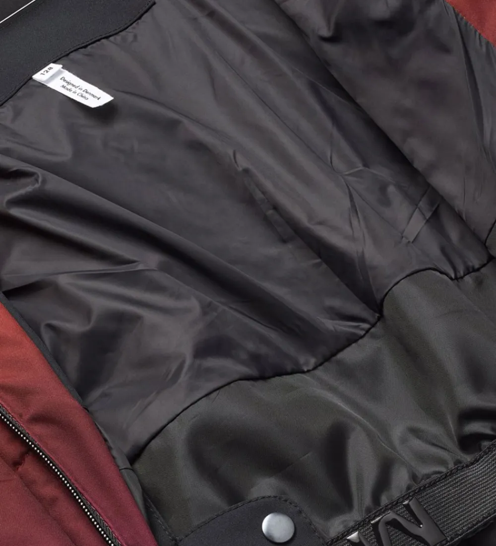 Børn Molo Overgangsjakker|Dunjakker Og Dynejakker|Dynejakke - Hansine Pro - Fiery Red