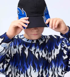 Børn Molo Kasketter></noscript>Kasket - Steel - Blue Flame