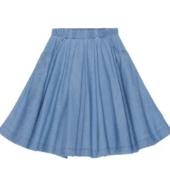 Børn Molo Nederdele>Nederdel - Denim - Bell - Sky Indigo