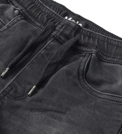 Børn Molo Shorts Og Knickers|Shorts - Denim - Ali - Washed Black