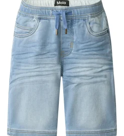 Børn Molo Shorts Og Knickers|Shorts - Denim - Ali - Soft Denim Blue