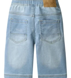 Børn Molo Shorts Og Knickers|Shorts - Denim - Ali - Soft Denim Blue