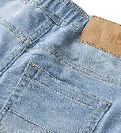 Børn Molo Shorts Og Knickers|Shorts - Denim - Ali - Soft Denim Blue