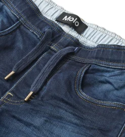 Børn Molo Shorts Og Knickers></noscript>Shorts - Denim - Ali - Dark Indigo