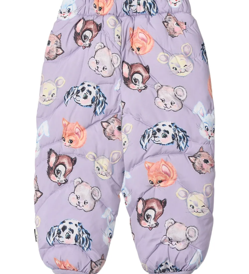 Børn Molo Termotøj>Skibukser - Percy - Itty Bitty Purple
