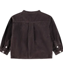 Børn Molo Skjorter|Skjorte - Fløjl - Enoz - Dark Cocoa