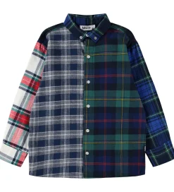 Børn Molo Skjorter>Skjorte - Remon - Check Mix