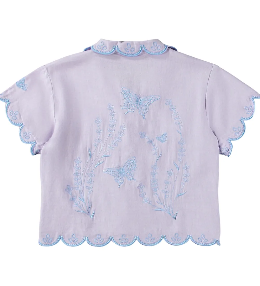 Børn Molo Skjorter>Skjorte - Rosalle - Pastel Lilac