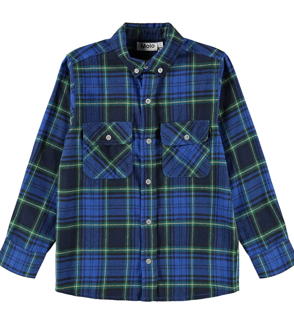 Børn Molo Skjorter>Skjorte - Rozzy - Depths Check