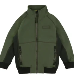 Børn Molo Softshell>Softshelljakke m. Fleece - Cloudy - Forest Block