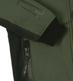 Børn Molo Softshell></noscript>Softshelljakke m. Fleece - Cloudy - Forest Block