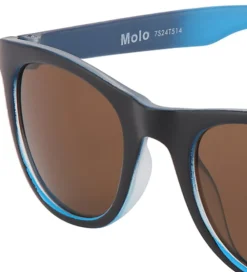 Molo Solbriller>Solbriller - Smile - Sort/Blå