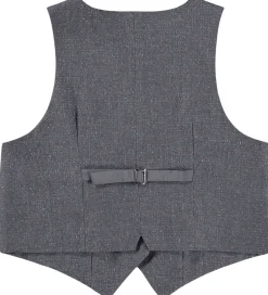 Børn Molo Veste>Vest - Hollie - Grey Silver Check