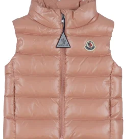 Børn Moncler Dunveste Og Dyneveste|Dunvest - Ghany - Pastel Pink