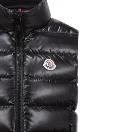 Børn Moncler Veste|Dunveste Og Dyneveste|Dunvest - Ghany - Sort