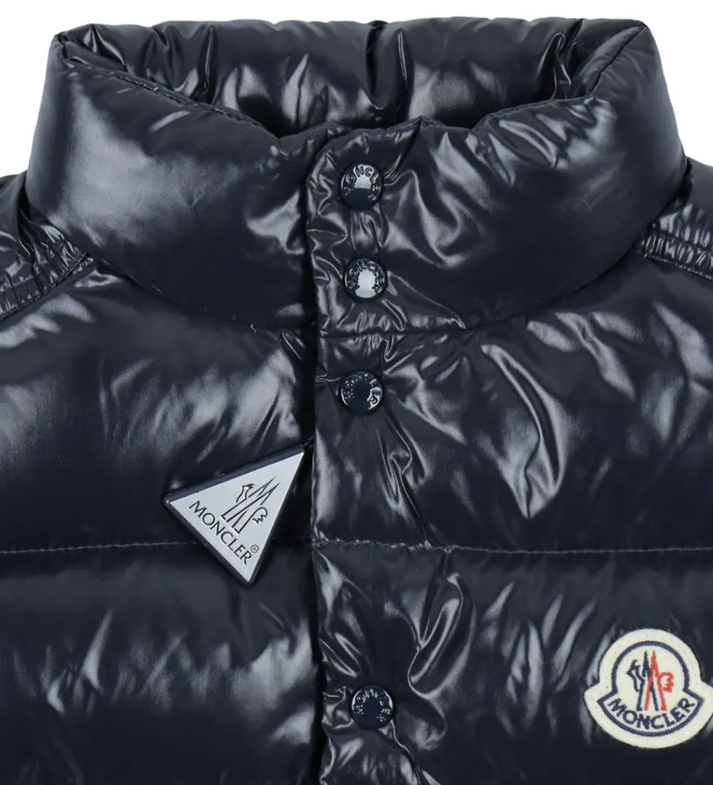 Børn Moncler Dunveste Og Dyneveste|Dunvest - Tib - Navy