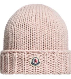 Børn Moncler Huer Og Hatte|Uld>Hue - Uld - Medium Pink